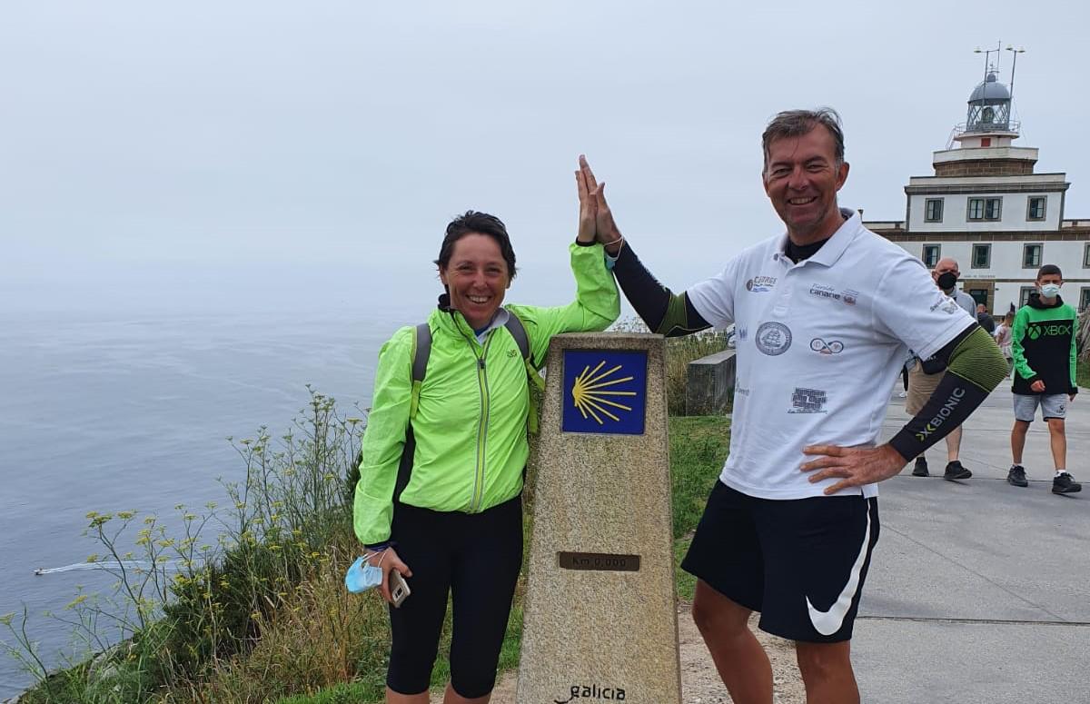 Immagine per 4mila chilometri in bici in Spagna per beneficienza, si conclude il viaggio di Enrico e Miriam